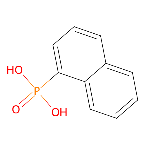 Naphthalen-1-ylphosphonic acid structure