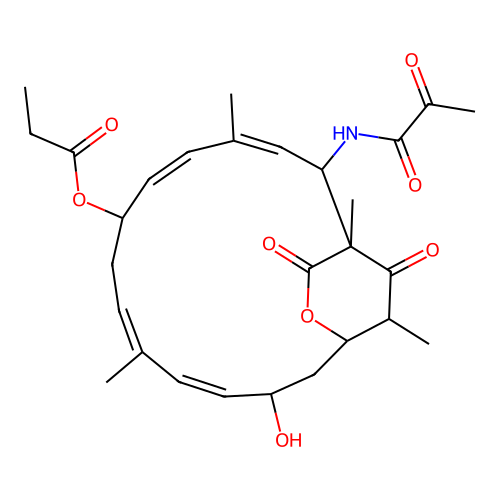 Lankacidin C 8-propionate structure