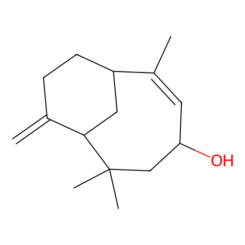 Bazzanenol structure