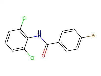 4-Bromo-N-(2,6-dichlorophenyl)benzamide structure