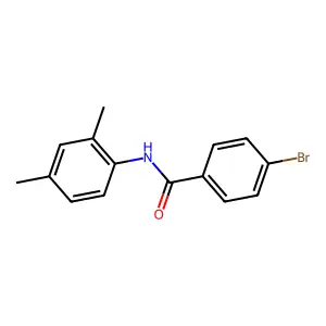 4-bromo-N-(2,4-dimethylphenyl)benzamide structure