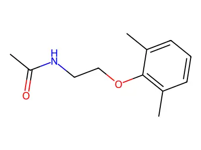 N-(2-(2,6-Dimethylphenoxy)ethyl)acetamide structure