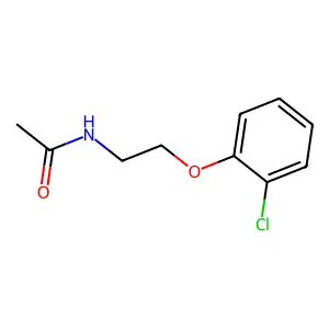 N-(2-(2-Chlorophenoxy)ethyl)acetamide structure