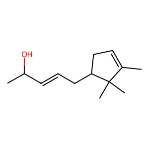 3-Penten-2-ol, 5-(2,2,3-trimethyl-3-cyclopenten-1-yl)- structure