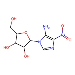 4-Nitro-1-pentofuranosyl-1h-imidazol-5-amine structure