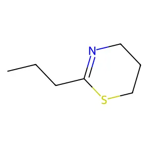 4H-1,3-Thiazine, 5,6-dihydro-2-propyl- structure