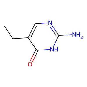 4(1H)-Pyrimidinone, 2-amino-5-ethyl- structure
