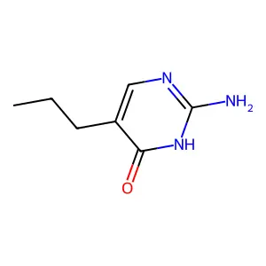 4(1H)-Pyrimidinone, 2-amino-5-propyl- structure
