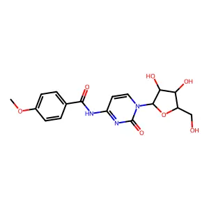 N4-Anisoylcytidine structure