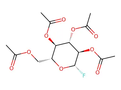 2,3,4,6-Tetra-O-acetyl-D-mannopyranosyl Fluoride structure
