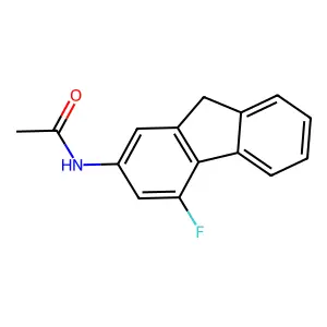 N-(4-氟芴-2-基)乙酰胺 structure