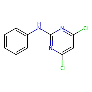 4,6-Dichloro-N-phenyl-2-pyrimidinamine structure