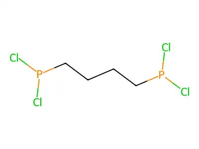 1,4-Bis(dichlorophosphino)butane structure