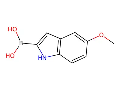 5-Methoxy-1H-indole-2-boronic acid structure