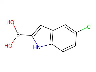 5-Chloro-1H-indole-2-boronic acid structure