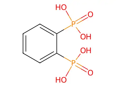 Benzene-1,4-diphosphonic acid structure