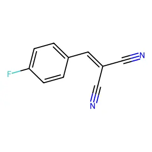 4-氟亚苄基丙二腈 structure