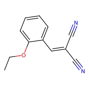 2-(2-Ethoxybenzylidene)malononitrile structure