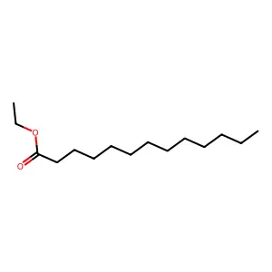 Ethyl tridecanoate structure