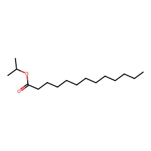 Isopropyl tridecanoate structure