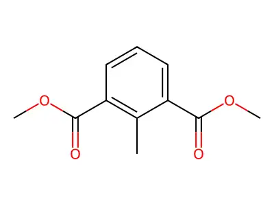 Dimethyl 2-methylisophthalate structure