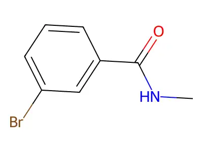 3-Bromo-N-methylbenzamide structure