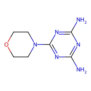6-(4-吗啉基)-1,3,5-三嗪-2,4-二胺 structure