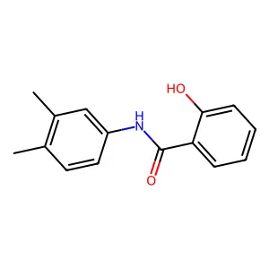 N-(3,4-二甲基苯基)-2-羟基苯甲酰胺 structure