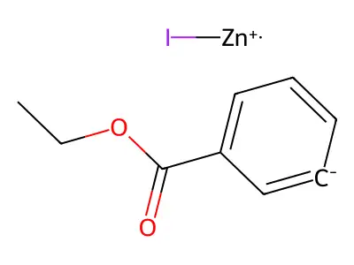 3-Ethoxycarbonylphenylzinc iodide structure
