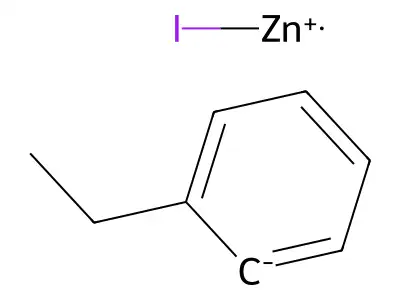 2-Ethylphenylzinc iodide structure