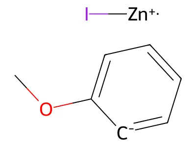 2-Methoxyphenylzinc iodide structure