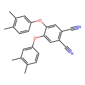 4,5-Bis(3,4-dimethylphenoxy)-1,2-benzenedicarbonitrile structure