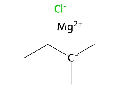 1,1-Dimethylpropylmagnesium chloride solution structure