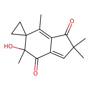 Dehydroilludin M structure