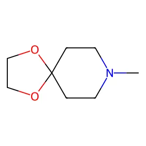 8-Methyl-1,4-dioxa-8-azaspiro[4.5]decane structure