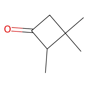 2,3,3-Trimethylcyclobutan-1-one structure