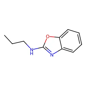 2-Benzoxazolamine, N-propyl- structure