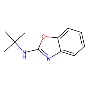 Benzoxazole, 2-(tert-butylamino)- structure
