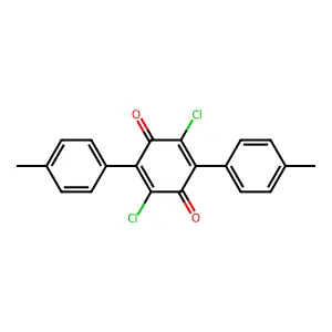 3,6-Dioxocyclohexa-1,4-diene-1,2,4,5-tetrayl tetrabenzoate structure
