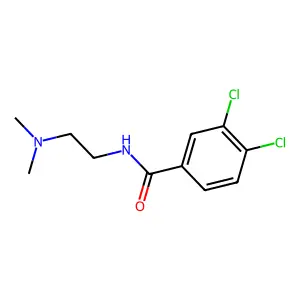 3,4-dichloro-N-[2-(dimethylamino)ethyl]benzamide structure