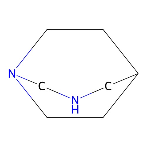 1,3-Diazabicyclo[3.2.2]nonane structure