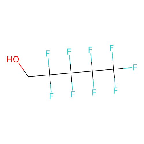 1H,1H-Nonafluoropentan-1-ol structure