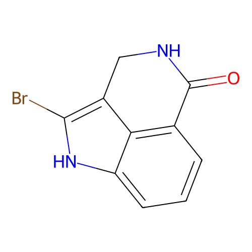 2-Bromo-3,4-dihydropyrrolo[4,3,2-de]isoquinolin-5-(1H)-one structure
