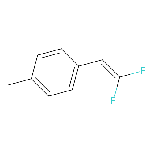 1-(2,2-Difluoroethenyl)-4-methylbenzene structure