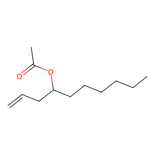 4-Acetoxy-1-decene structure
