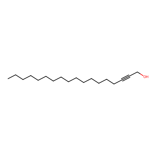 2-Octadecyn-1-ol structure