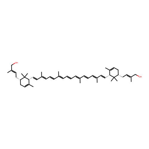 Decaprenoxanthin structure