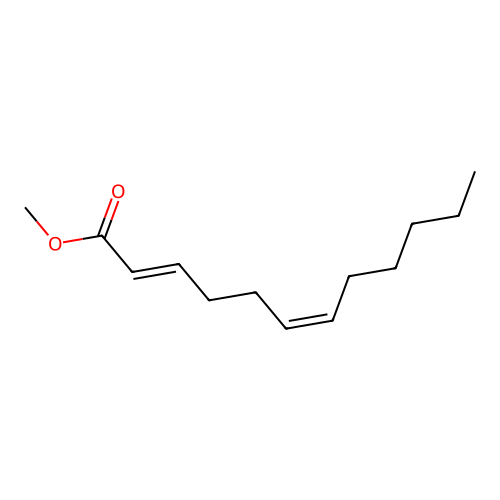Methyl (2E,6Z)-dodeca-2,6-dienoate structure