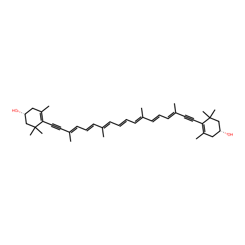 Alloxanthin structure