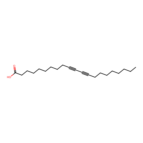 10,12-Heneicosadiynoic acid structure
